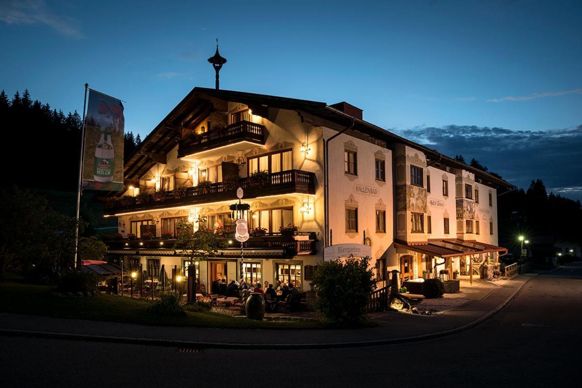 Aktivhotel & Gasthof Schmelz Ihr Urlaubs Hotel In Inzell Mit Wellness Hallenbad, Alpensauna & Dampfbad Екстериор снимка